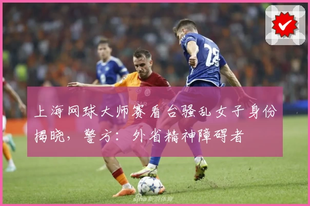 上海网球大师赛看台骚乱女子身份揭晓，警方：外省精神障碍者